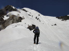２０１２年５月１日白馬岳主稜　雪稜登攀
