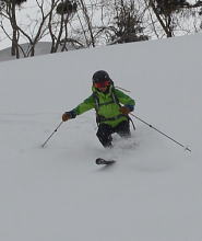 新田山新雪スキー