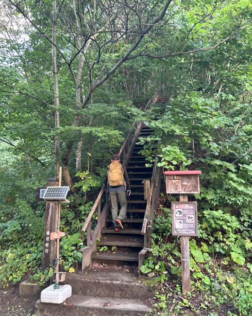 檜枝岐大沢登山口