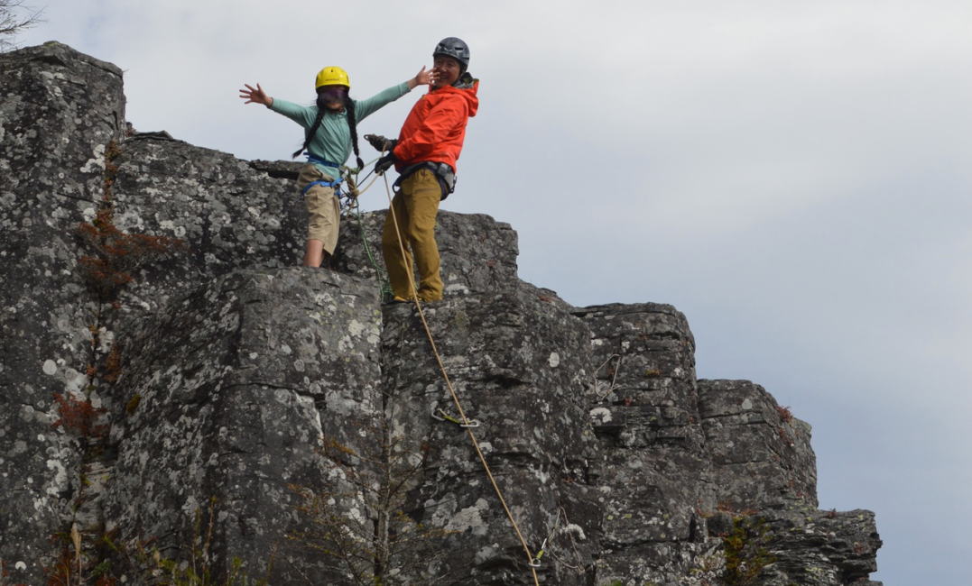 登攀終了ヤッター!
