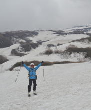 鳥海山BCスキー