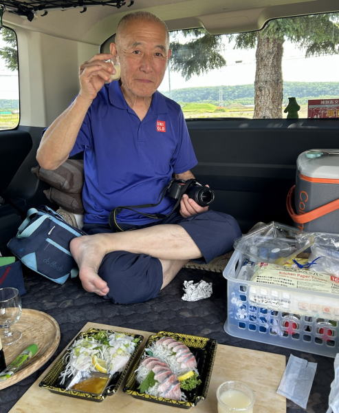 車中宴会