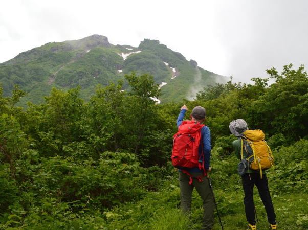 焼山、大曲から