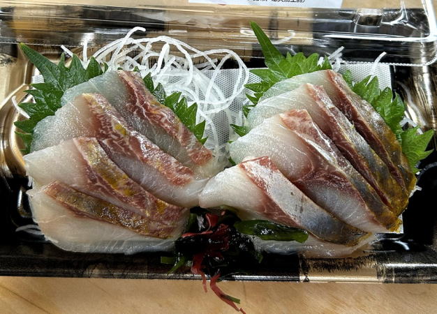 ボラの刺身