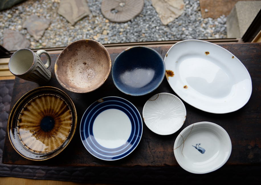 金継の器たち