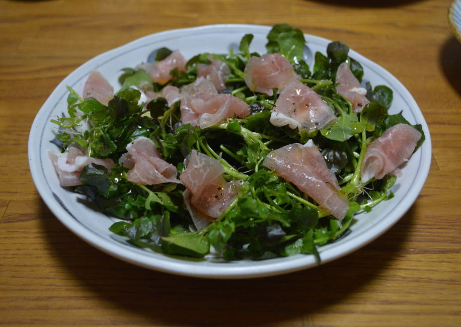 クレソンサラダ