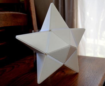 ５角錐のモデル