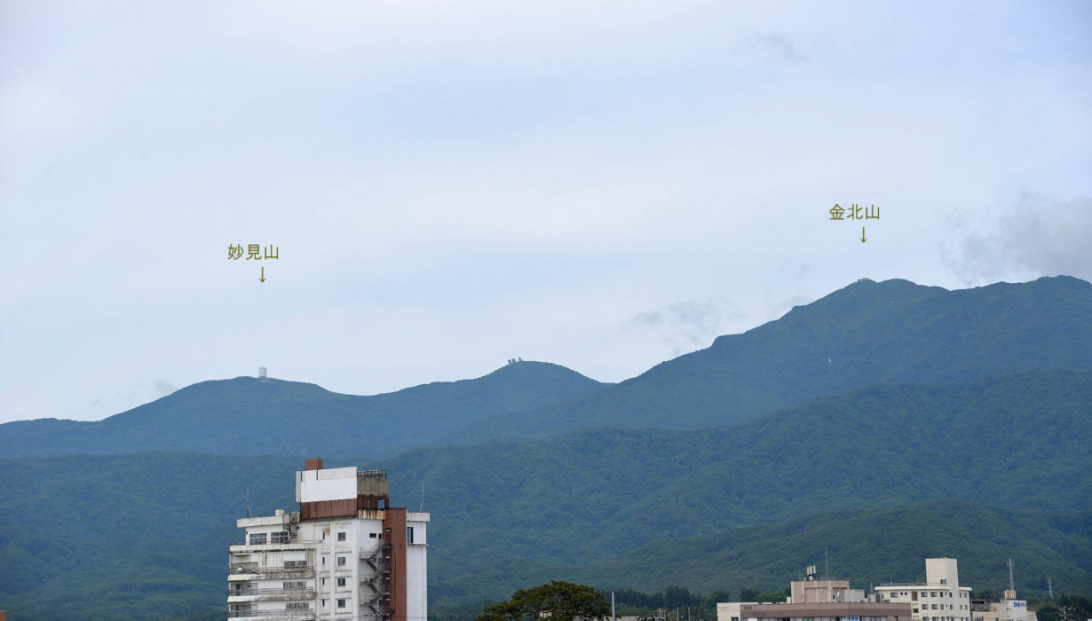 妙見山、金北山