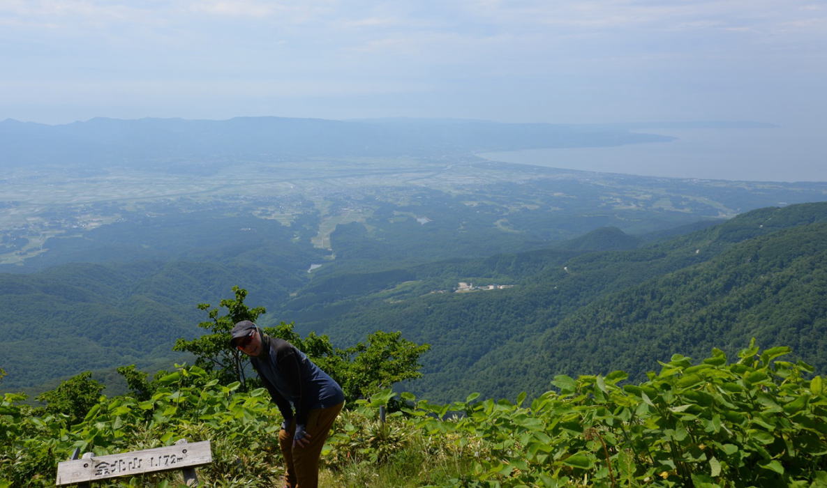 金北山山頂