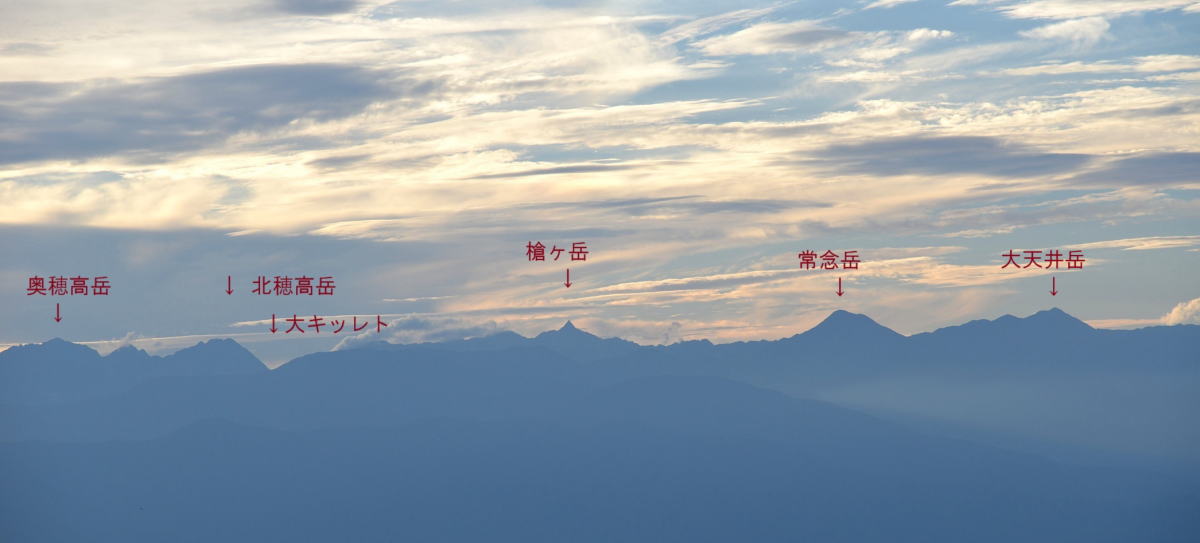 北アルプス