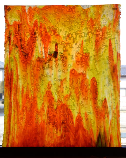 ウロボロスイエロー×オレンジの流れ